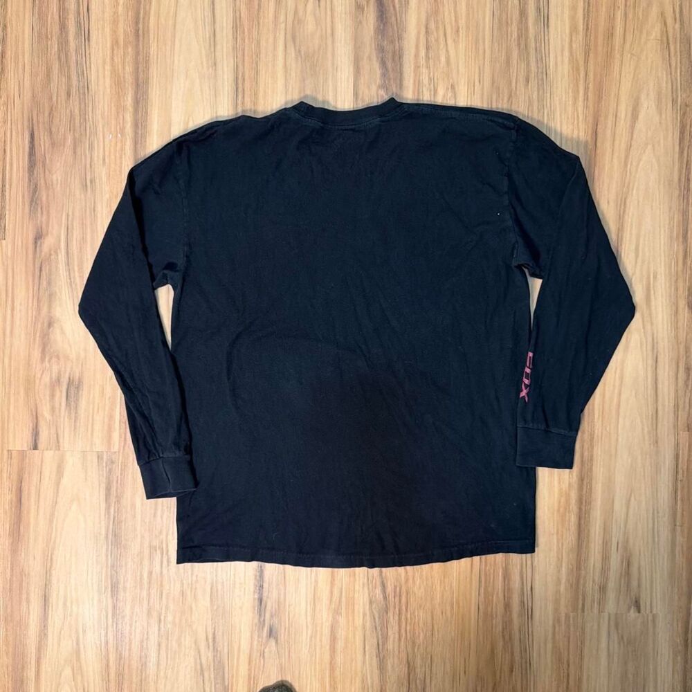 Y2K 2000’s Fox Motocross Black Center Hit Long Sleeve Men’s Size XL - Picture 6 of 6